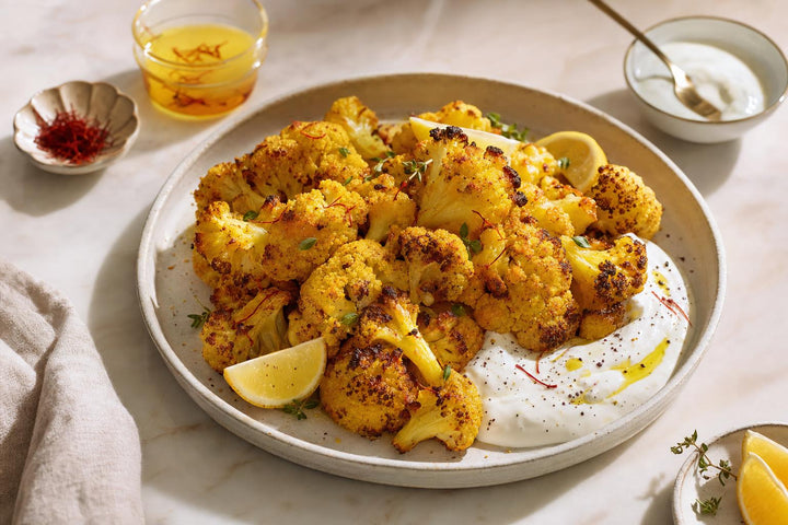 MARAL saffron —Saffron Roasted Cauliflower