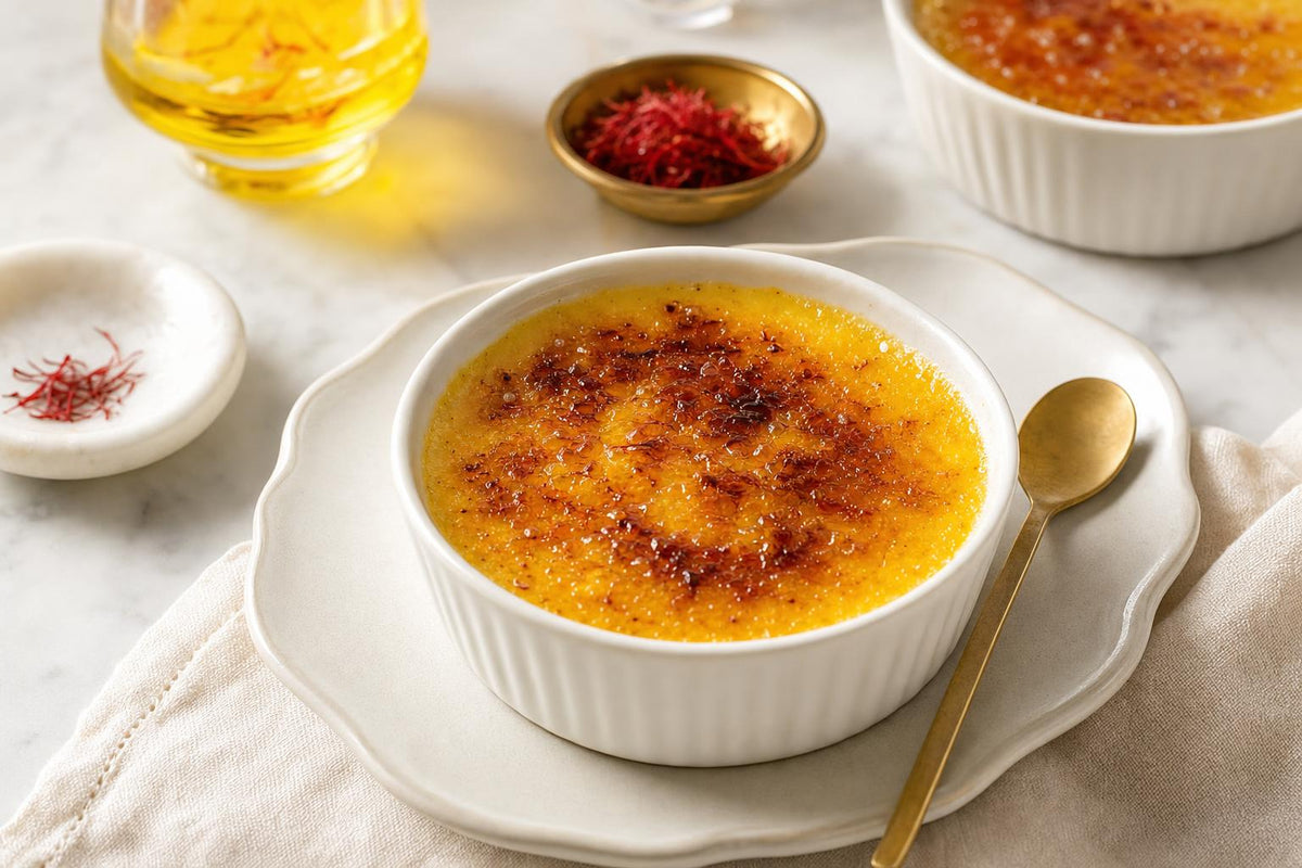 MARAL saffron —Saffron Crème Brûlée