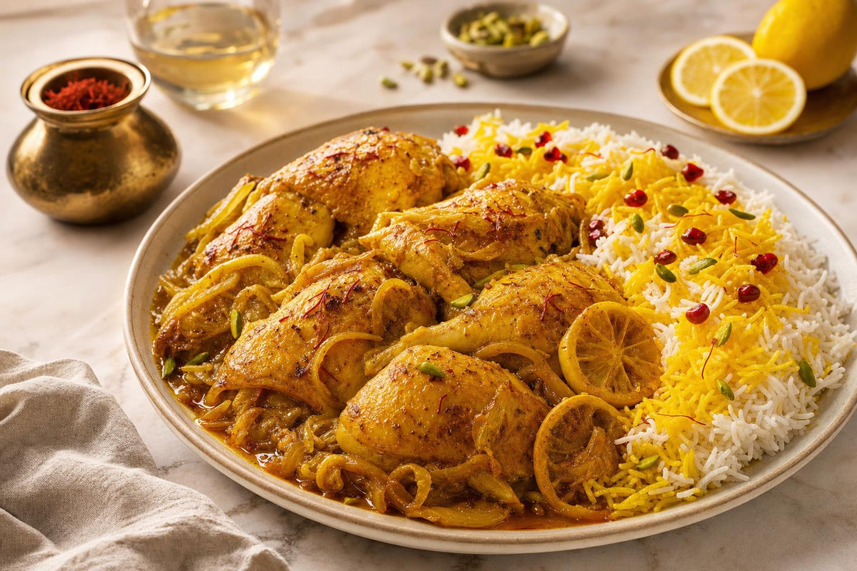MARAL saffron —Persian Saffron Chicken