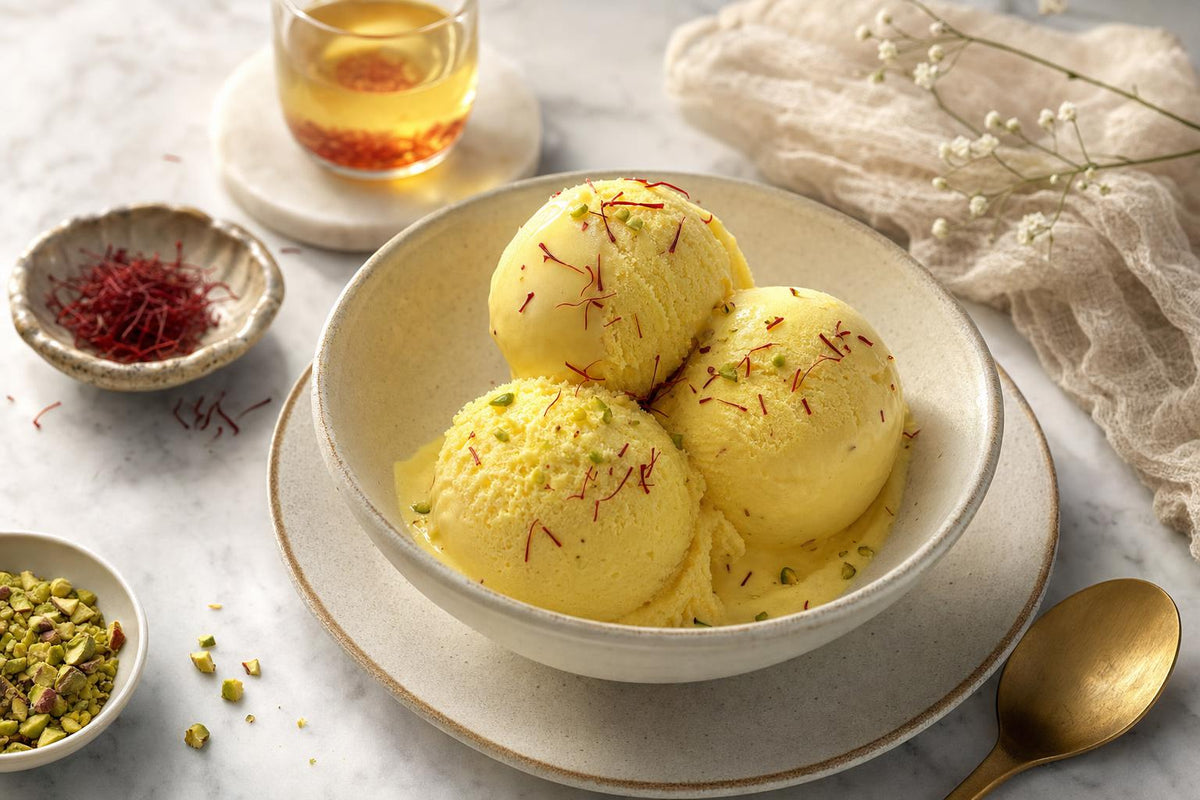 MARAL saffron —Persian Saffron Ice Cream