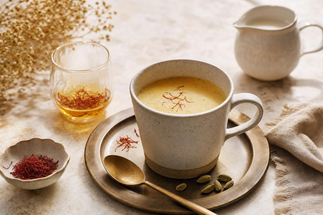 MARAL saffron —Saffron Cardamom Milk Tea