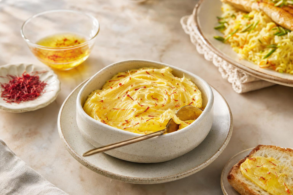 MARAL saffron —Saffron Butter: A Simple Luxury for Everyday Cooking