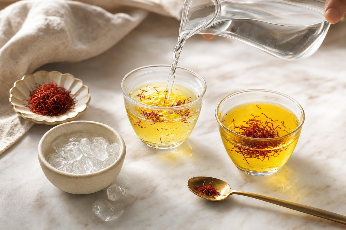 MARAL saffron —How to Bloom Saffron Perfectly