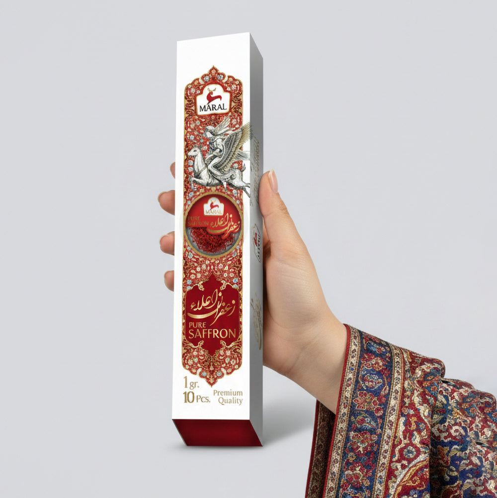 MARAL Portable Persian Super Negin Saffron – 2g (10 × 0.2g)