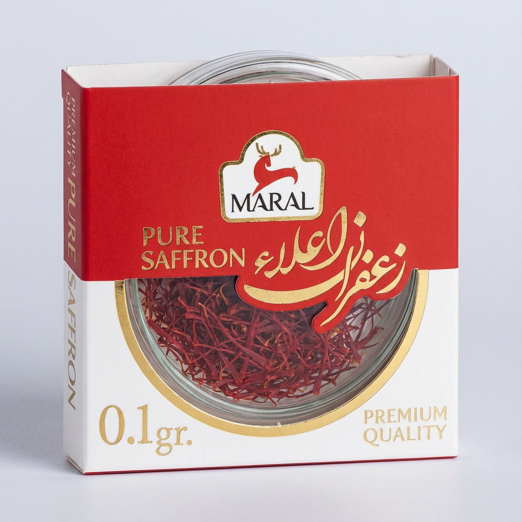 MARAL Portable Persian Super Negin Saffron – 2g (10 × 0.2g)