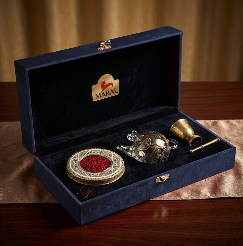 MARAL Blue Velvet Saffron Gift Set – 4g