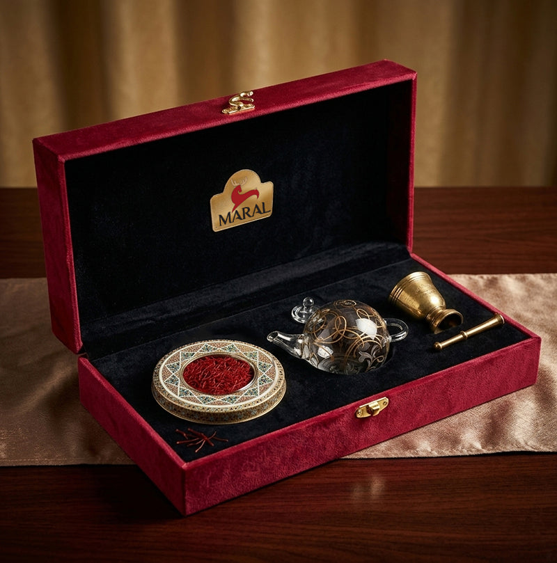 MARAL Red Velvet Saffron Gift Set – 4g