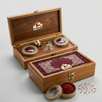 MARAL Wooden Saffron Gift Set – 8g (2 × 4g)