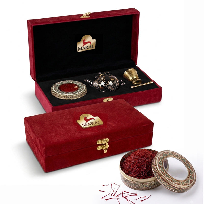 MARAL Red Velvet Saffron Gift Set – 4g