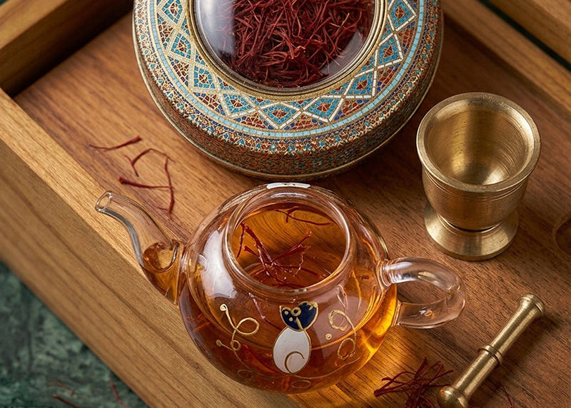MARAL Wooden Saffron Gift Set – 8g (2 × 4g)