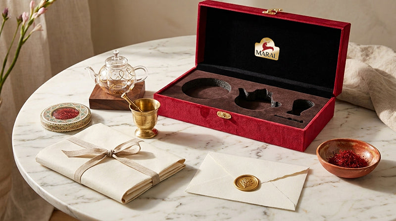 MARAL Red Velvet Saffron Gift Set – 4g